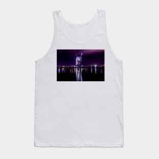 Victoria Harbour, Melbourne Docklands at night, Victoria, Australia. Tank Top